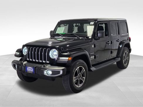 Used 2023 Jeep Wrangler Unlimited Sahara w/ LED Lighting Group AWD/4WD image 20