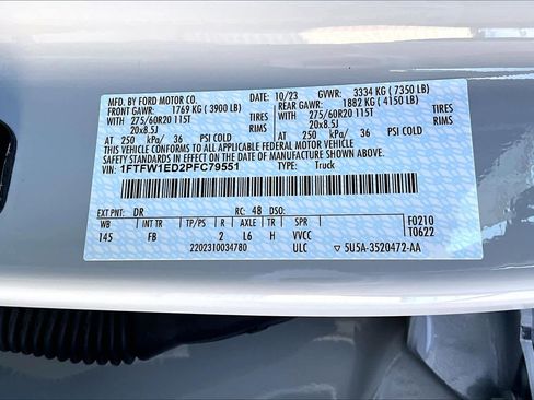 Used 2023 Ford F150 XLT w/ Equipment Group 302A High image 33