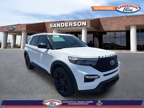 Used 2023 Ford Explorer ST-Line w/ Class IV Trailer Tow Package RWD image 1