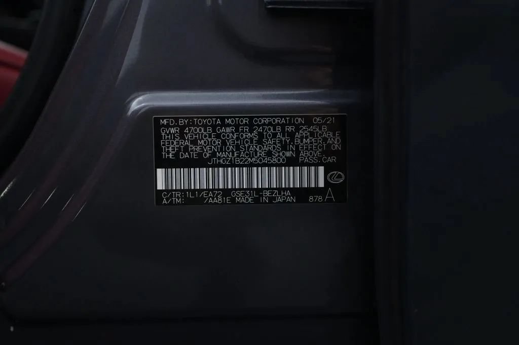 Used 2021 Lexus IS 350 F Sport w/ Accessory Package RWD image 18