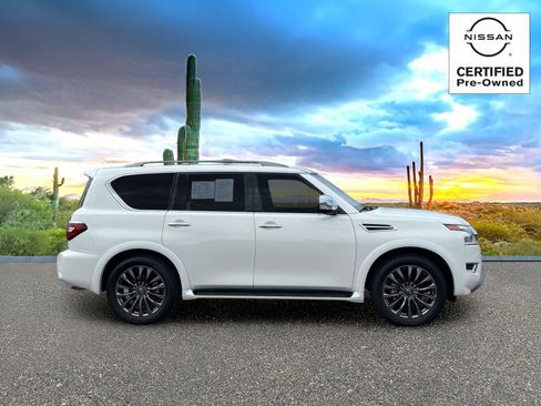 Certified 2023 Nissan Armada Platinum w/ Captain's Chairs Package RWD image 6