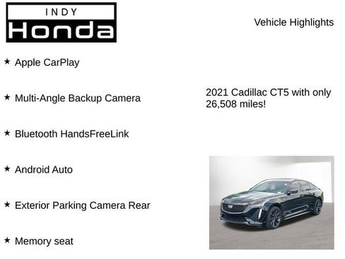 Used 2021 Cadillac CT5 V AWD/4WD image 7