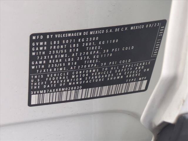 Used 2024 Volkswagen Tiguan SE w/ Panoramic Sunroof Package AWD/4WD image 25