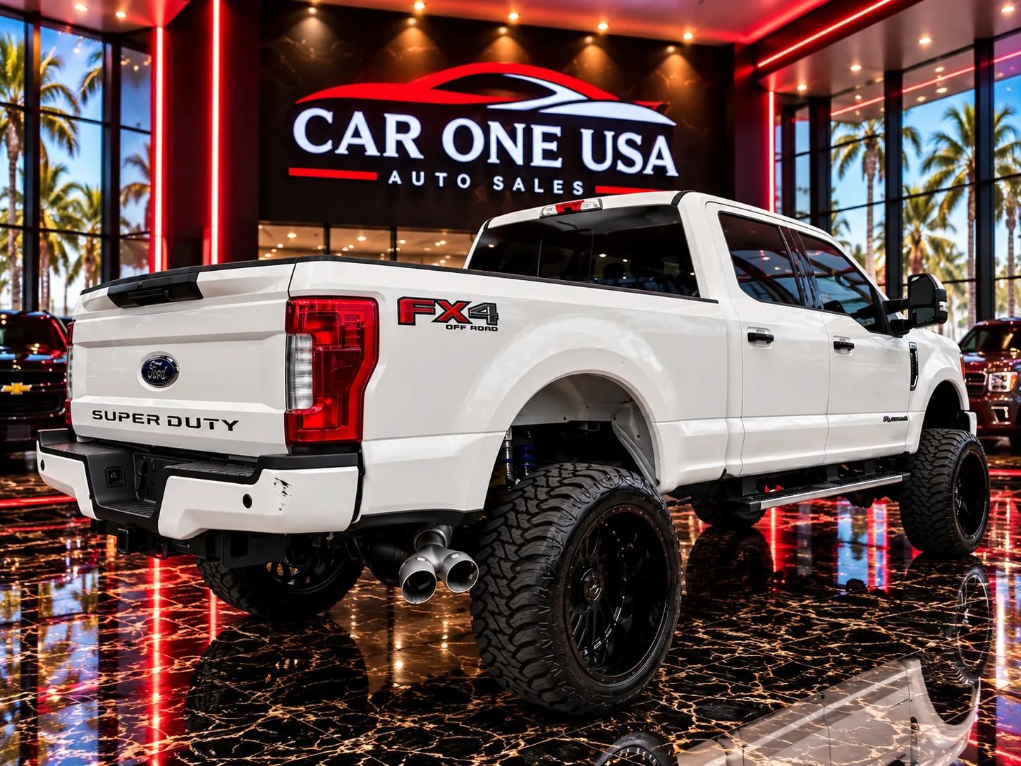 Used 2019 Ford F250 Lariat w/ Lariat Ultimate Package AWD/4WD image 2