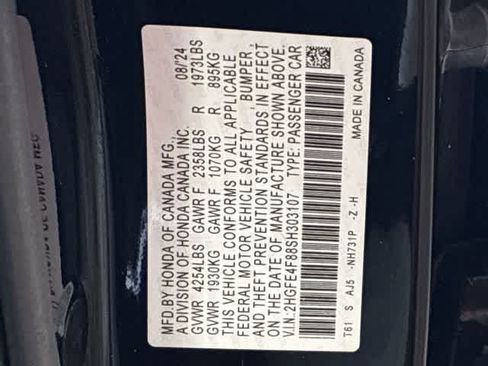 Used 2025 Honda Civic Sport Touring image 39