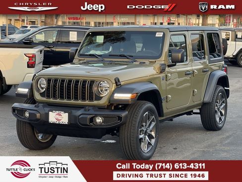 New 2025 Jeep Wrangler Unlimited Sport S 4xe w/ Technology Group AWD/4WD image 3
