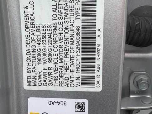 Used 2024 Honda Accord EX image 23