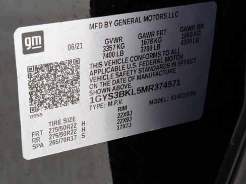 Used 2021 Cadillac Escalade Premium Luxury w/ LPO, Illumination Package image 21