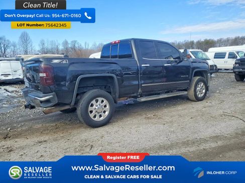 Used 2015 GMC Sierra 2500 SLT w/ Snow Plow Prep Package image 4
