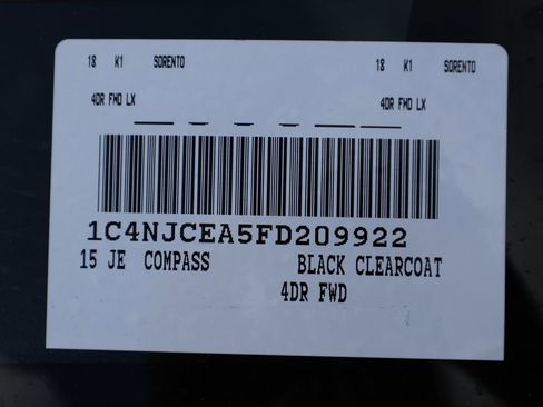 Used 2015 Jeep Compass High Altitude image 7