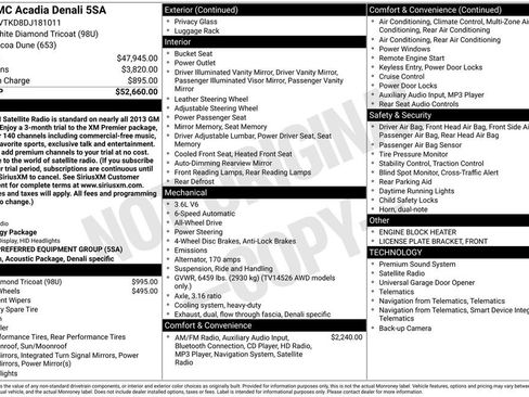 Used 2013 GMC Acadia Denali image 19