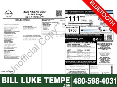 Used 2025 Nissan Leaf S