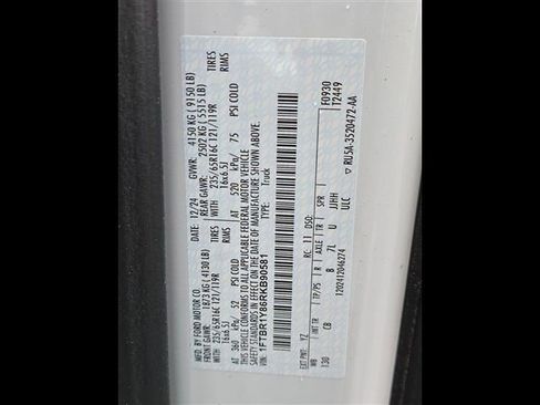 New 2024 Ford Transit 250 Low Roof w/ Load Area Protection Package RWD image 27