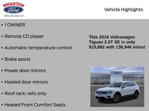 Used 2019 Volkswagen Tiguan SE image 5