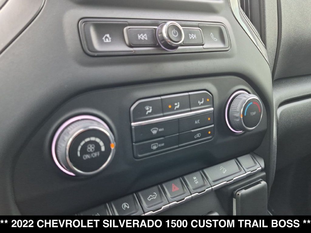Used 2022 Chevrolet Silverado 1500 Custom Trail Boss w/ Midnight Edition AWD/4WD image 22