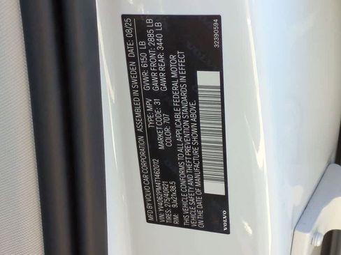 New 2026 Volvo XC90 B6 Ultra w/ Protection Package Premier AWD/4WD image 34