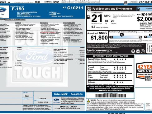 Used 2019 Ford F150 XLT w/ Equipment Group 301A Mid RWD image 3