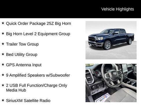 Used 2020 RAM 1500 Big Horn AWD/4WD image 7