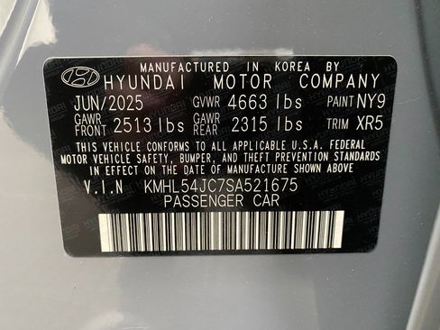 New 2025 Hyundai Sonata N Line image 34