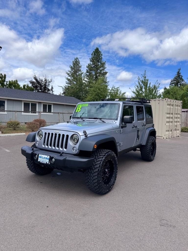 Used 2015 Jeep Wrangler Unlimited Sport w/ Quick Order Package 24S AWD/4WD image 1
