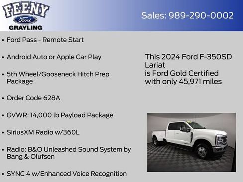 Certified 2024 Ford F350 Lariat AWD/4WD image 9