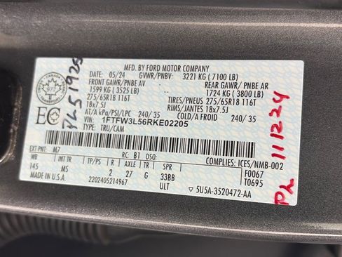 Certified 2024 Ford F150 XLT AWD/4WD image 9
