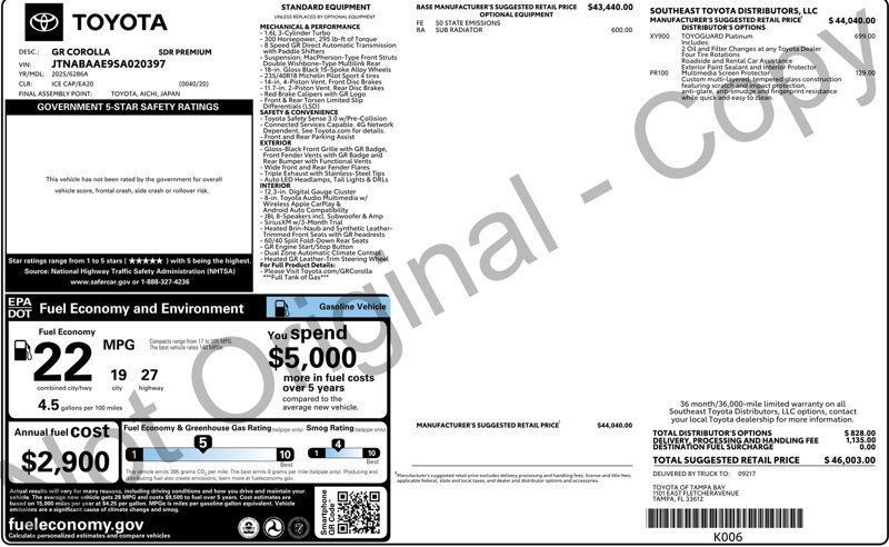 Used 2025 Toyota Corolla GR AWD/4WD image 4
