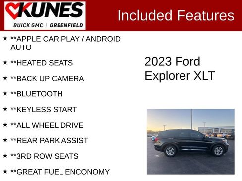 Used 2023 Ford Explorer XLT image 2