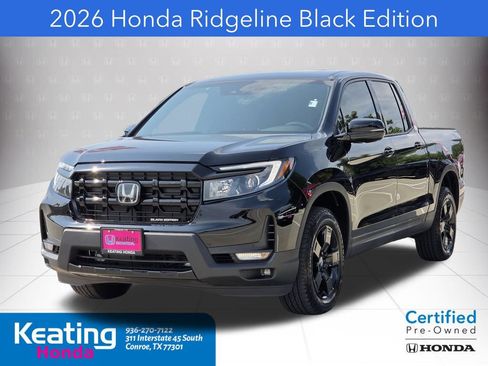 Certified 2026 Honda Ridgeline Black Edition image 2