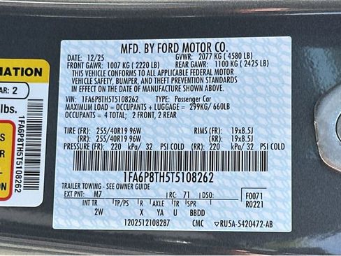 New 2026 Ford Mustang Coupe image 34