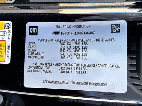 Used 2024 Cadillac Escalade Sport w/ LPO, ONYX Package image 33