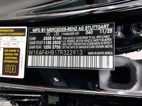 New 2026 Mercedes-Benz C 300 4MATIC Sedan image 12