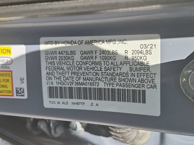 Used 2021 Honda Accord Sport image 29