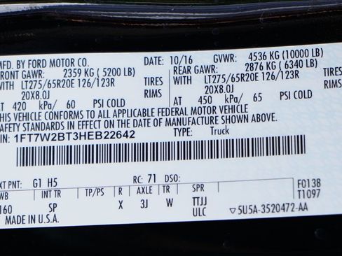 Used 2017 Ford F250 King Ranch w/ King Ranch Ultimate Package image 61