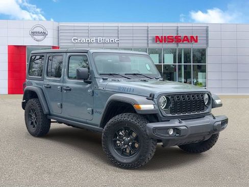 Used 2025 Jeep Wrangler Unlimited Sport S 4xe AWD/4WD image 1