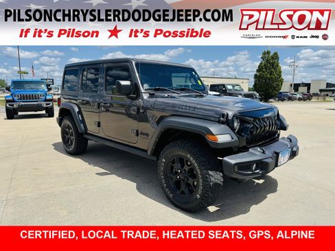 Used 2021 Jeep Wrangler Unlimited Sport AWD/4WD image 1