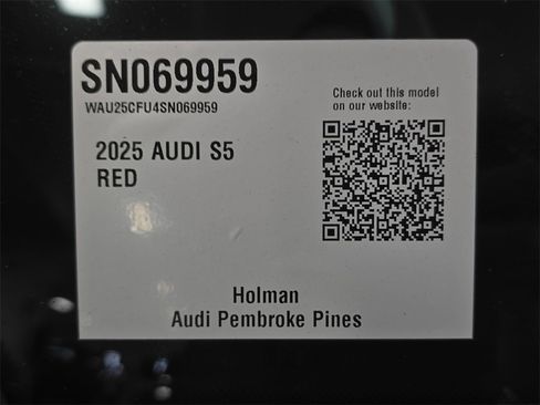 New 2025 Audi S5 Premium Plus image 21