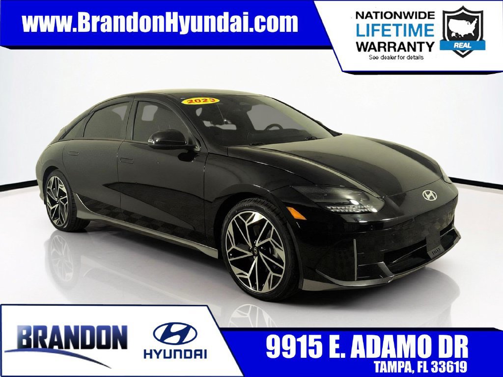 Used 2023 Hyundai Ioniq 6 SEL w/ Cargo Package RWD image 1