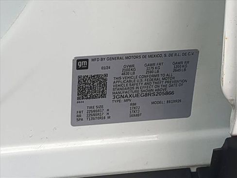 Certified 2024 Chevrolet Equinox LT w/ LPO, Floor Liner Package AWD/4WD image 22