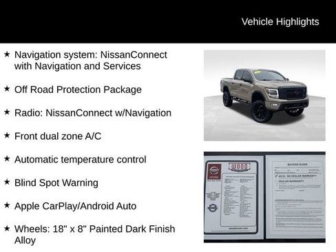 Used 2024 Nissan Titan PRO-4X w/ Off Road Protection Package image 6