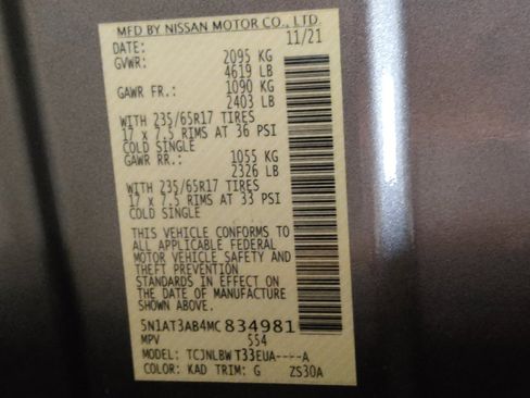 Used 2021 Nissan Rogue S AWD/4WD image 33