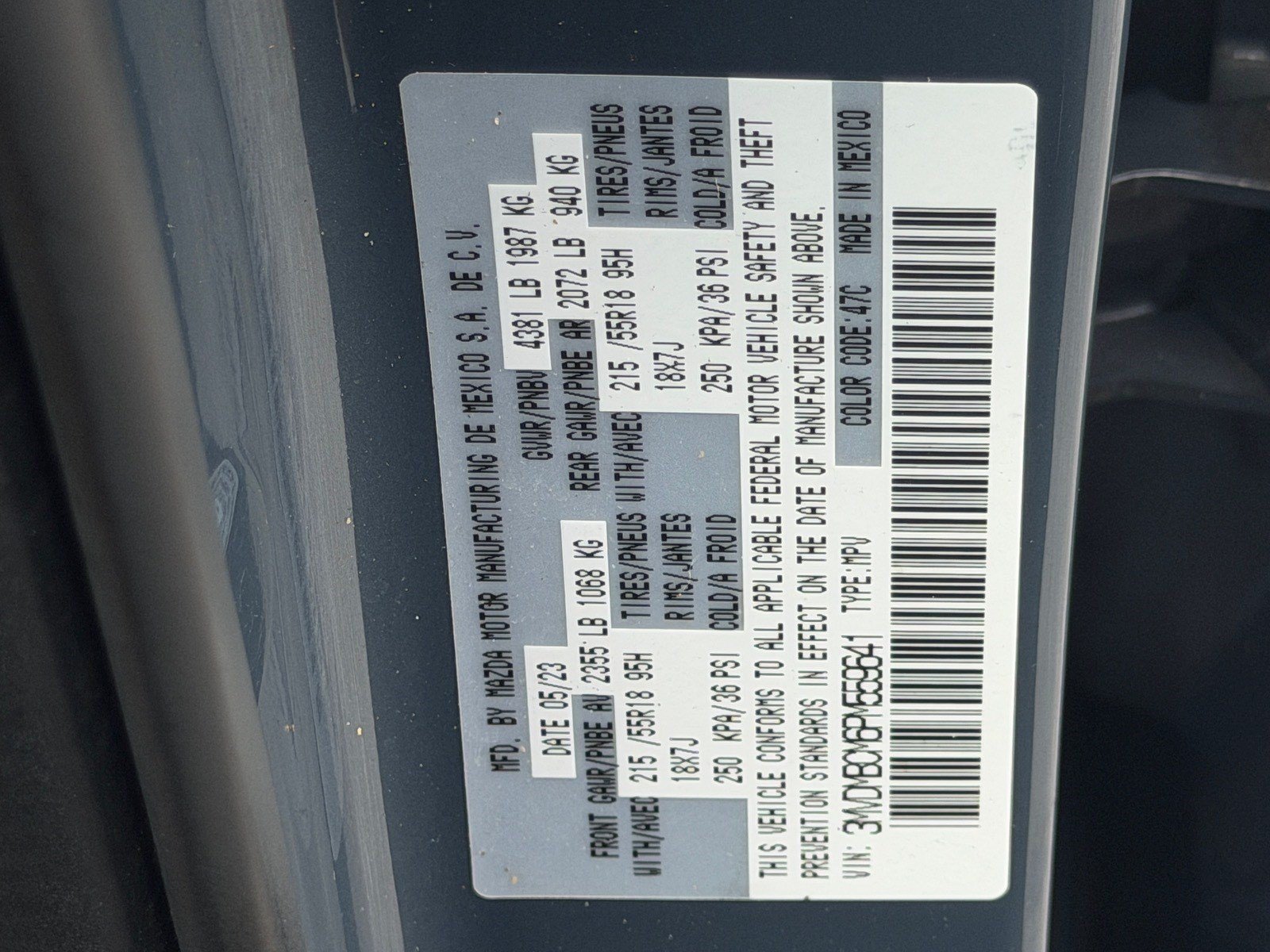 Used 2023 MAZDA CX-30 AWD 2.5 S w/ Preferred Package image 34
