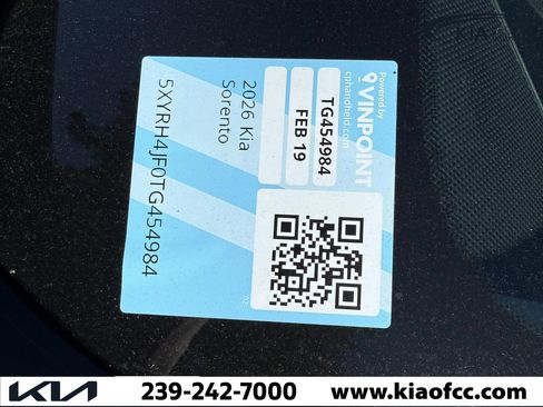 New 2026 Kia Sorento EX image 44