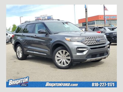 Certified 2023 Ford Explorer Limited w/ Hybrid Equipment Group 310A AWD/4WD image 1