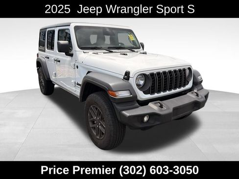 Used 2025 Jeep Wrangler Unlimited Sport AWD/4WD image 1