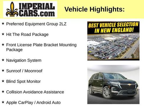 Used 2023 Chevrolet Traverse High Country w/ LPO, 'HIT The Road' Package AWD/4WD image 7