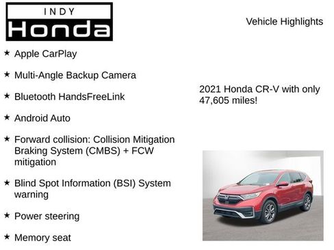 Used 2021 Honda CR-V EX-L image 7