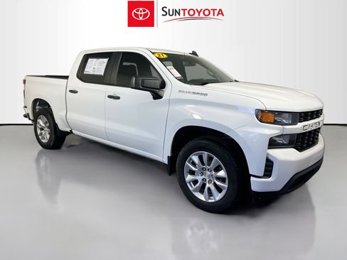 Used 2021 Chevrolet Silverado 1500 Custom RWD image 1