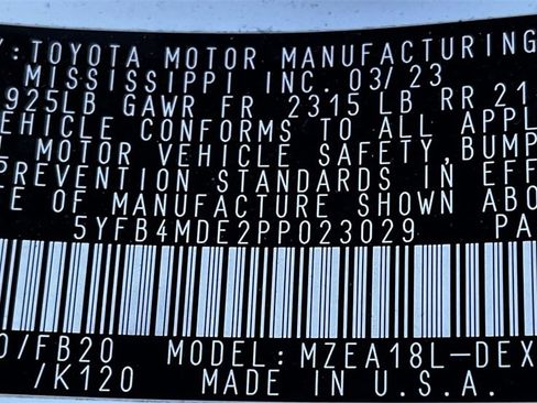 Used 2023 Toyota Corolla LE image 27