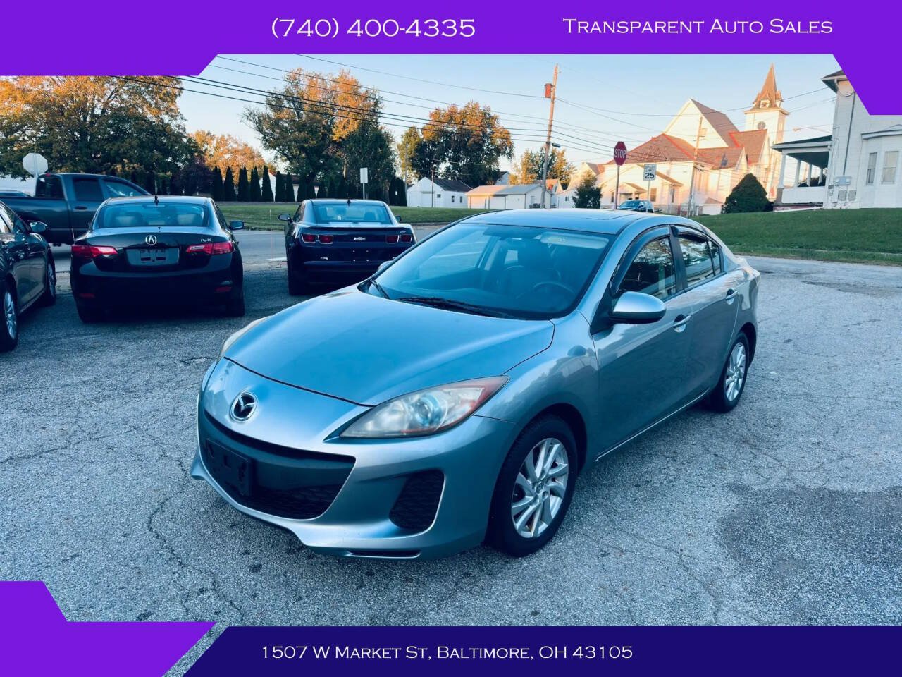 Used 2012 MAZDA MAZDA3 i Touring FWD image 1